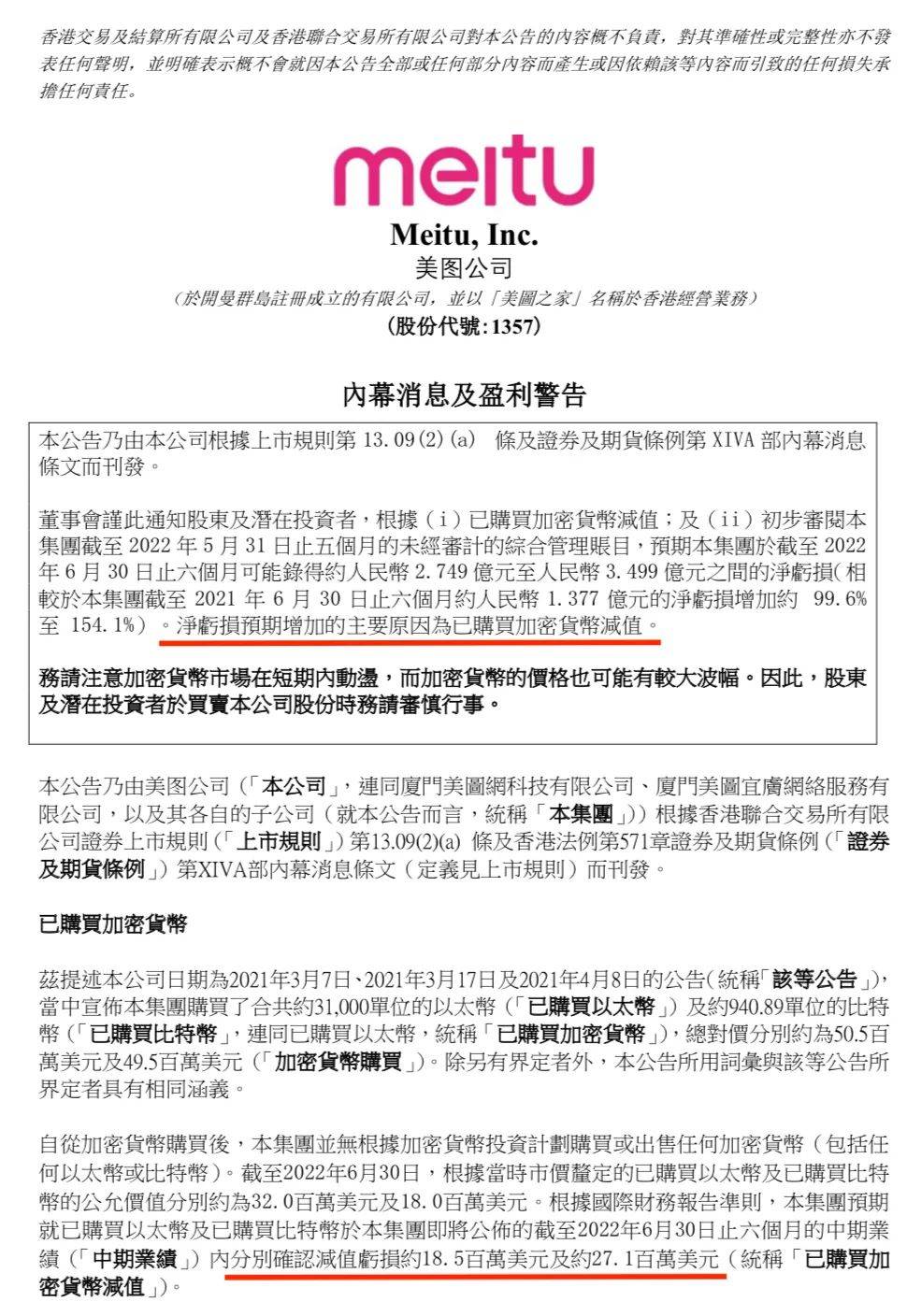 美图“炒币”<strong></p>
<p>炒币软件</strong>，浮亏3亿