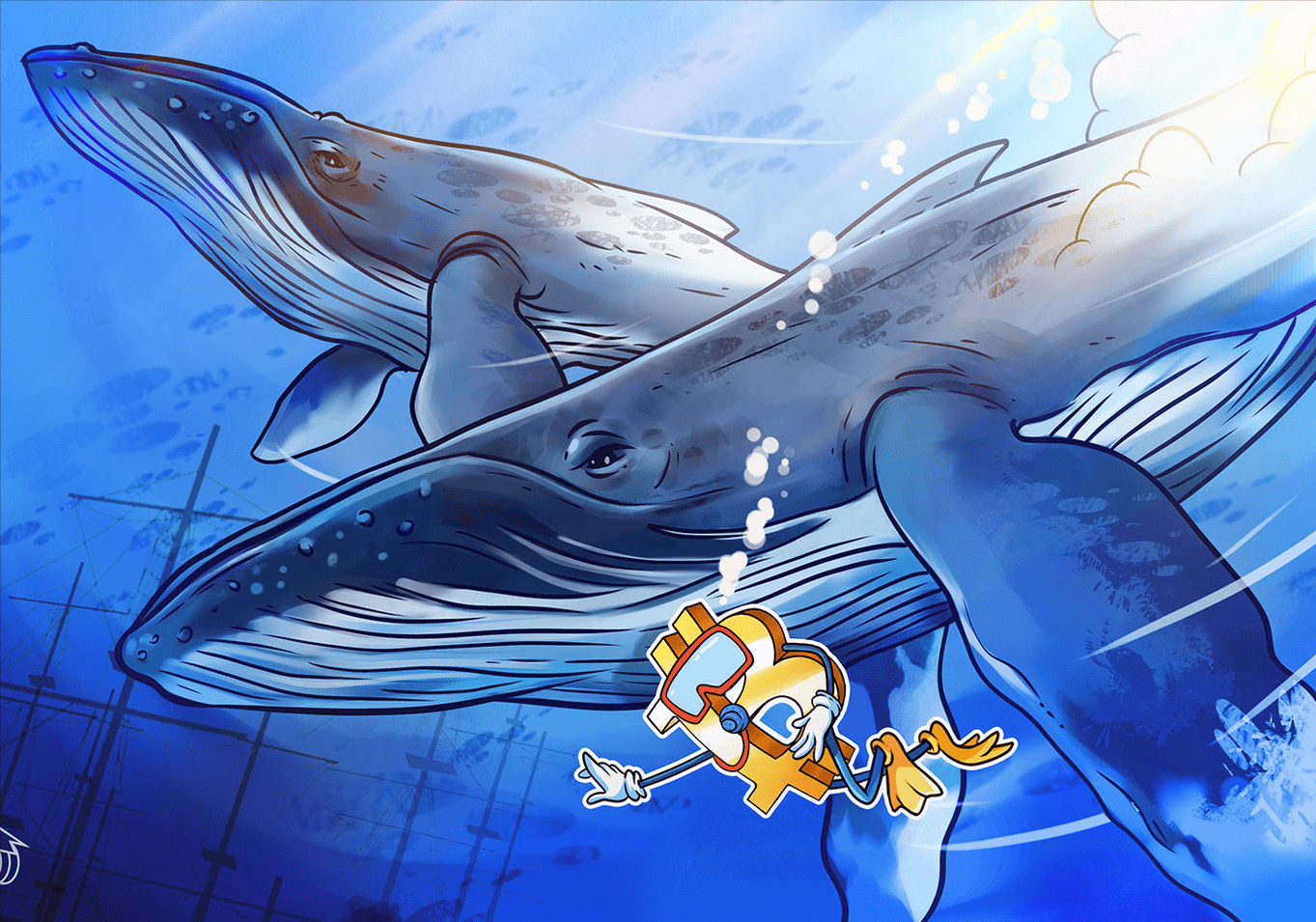 随着 BTC 价格接近 21000 美元<strong></p>
<p>比特币今日价格</strong>，比特币鲸鱼仍在“冬眠”