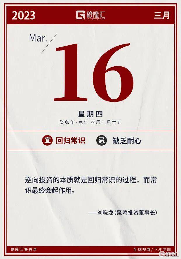 早报 (03.16）| 惊魂一夜！瑞信再度引爆欧美股市恐慌<strong></p>
<p>外汇原油</strong>，原油、国债收益率暴跌，监管紧急出手！央视315聚焦这些领域黑幕；央行、外汇局召开重磅会议