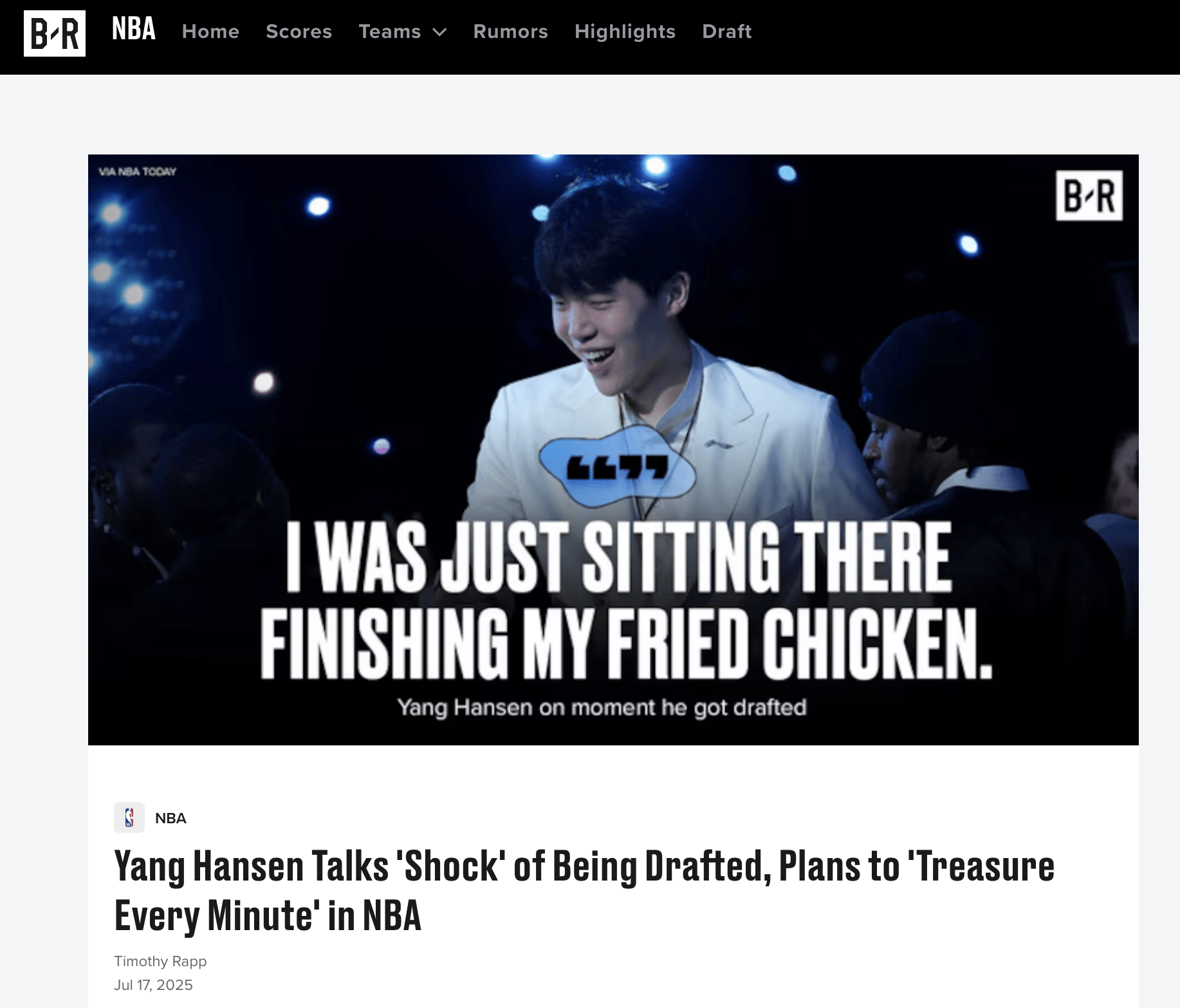 美媒热议杨瀚森NBA夏季联赛出色表现 网友称开拓者捡了“大漏”<strong></p>
<p>比特币减半</strong>！