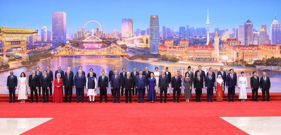 “豪华阵容”抵达津门<strong></p>
<p>比特币大涨</strong>，两场会议今天举行，世界聚焦上合天津峰会