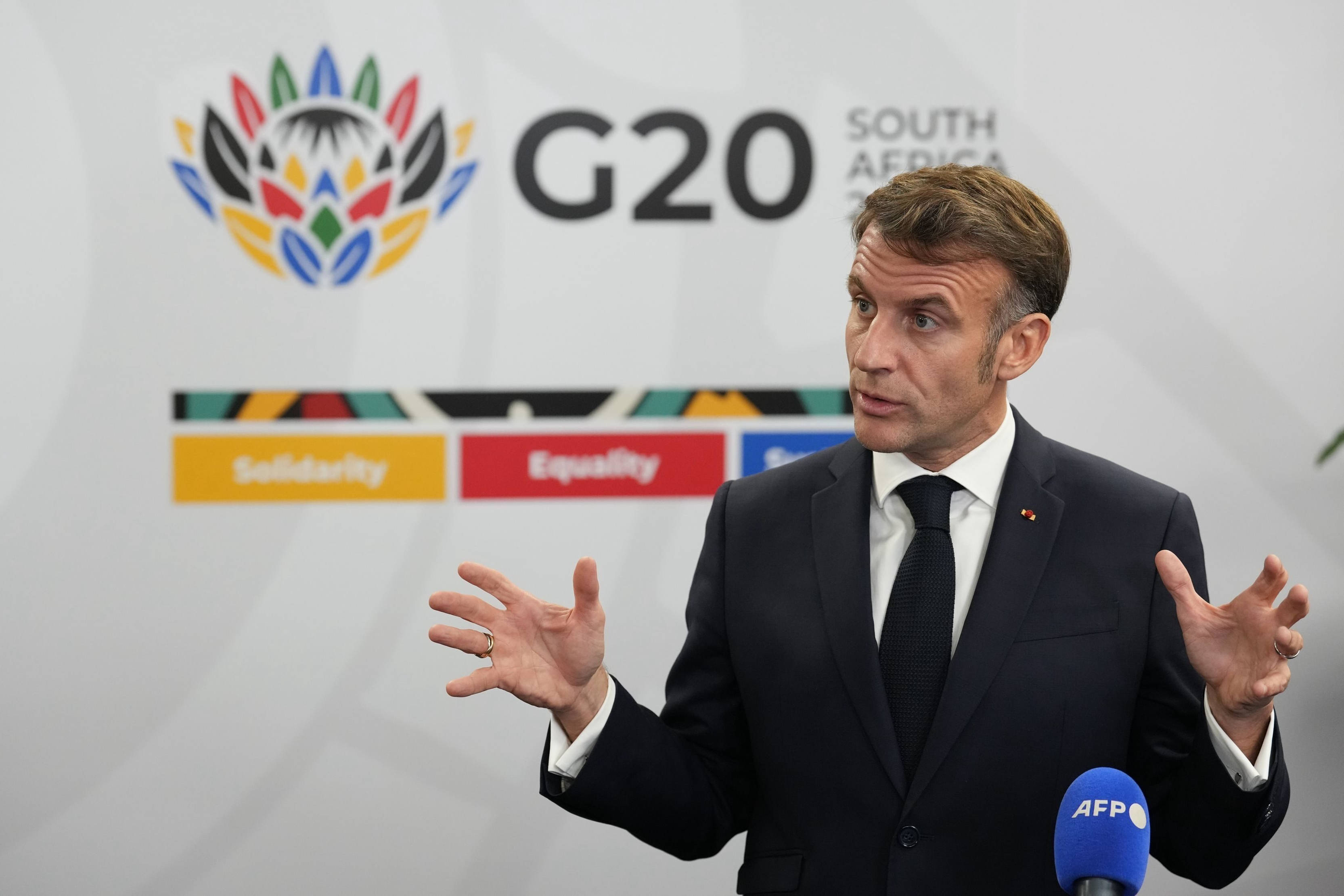 马克龙：明年G7峰会将加强与金砖国家合作