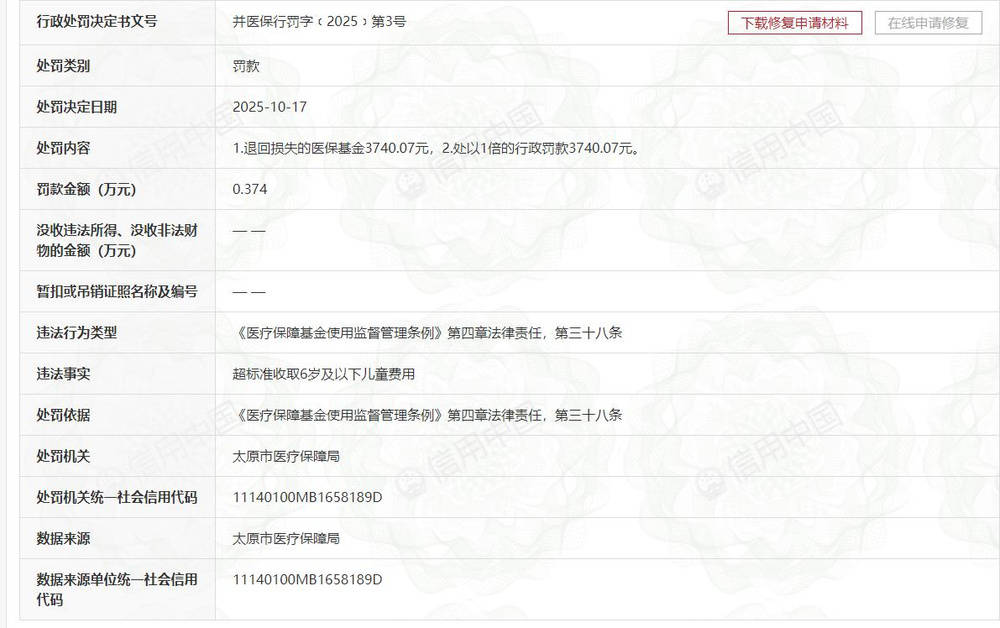 山西省儿童医院超收6岁以下儿童费用<strong></p>
<p>比特币软件</strong>，退罚金额合计超7400元